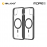 INCIPIO IDOL for Magsafe case for iPhone 14 Pro Max 6.7" - Black/Clear