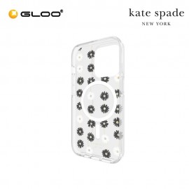 KATE SPADE New York Protective Hardshell for Magsafe iPhone 15 Pro Max 6.7" - Daisy Chain 840171733686