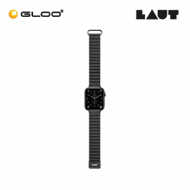 LAUT Novi Lux Watch Band 41/40mm (Series SE/8/7/6/5/4) - Midnight Black 4895206933834