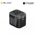 Mazer IFTravel120 Infinite 2 USB-A World Travel Charger - Grey 8881304544108