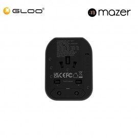 Mazer IFTravel120PD Infinite PD20W 1C2A World Travel Charger - BlackGrey 8881304544627