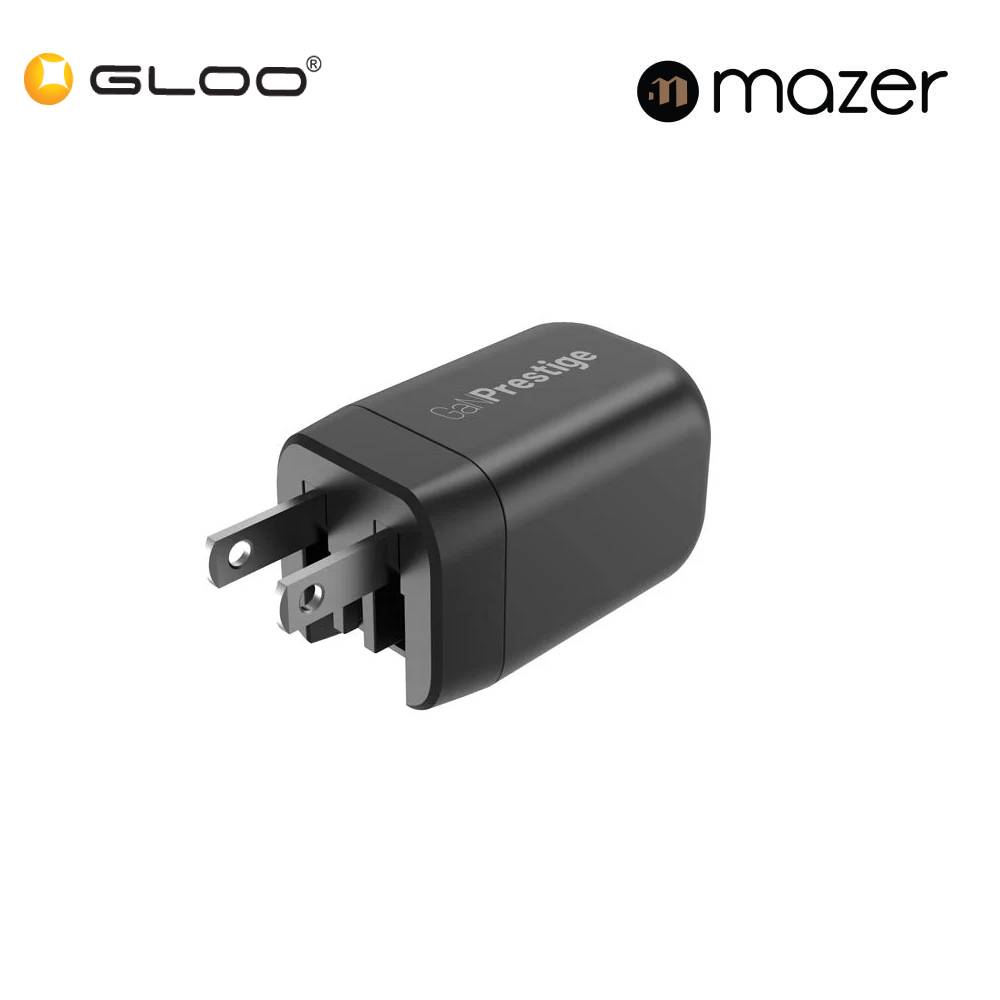 Mazer GaNPrestige V5 PD35W 1C1A Travel Adapter - Black 8881304544702
