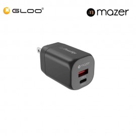 Mazer GaNPrestige V5 PD35W 1C1A Travel Adapter - Black 8881304544702