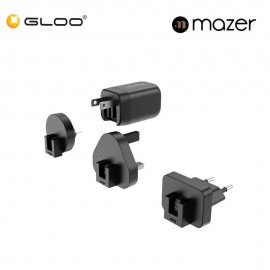 Mazer GaNPrestige V5 PD35W 1C1A Travel Adapter - Black 8881304544702