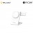 Mazer MagFold02/Qi2 Certified 20W Foldable 3in1 Wireless charger - White 8881304544795