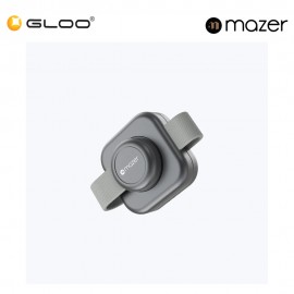 Mazer MagTrifold03 Qi2 Certified 15W 3-in-1 Foldable Wireless Travel Charger - Grey 8881304545181