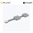 Mazer MagTrifold03 Qi2 Certified 15W 3-in-1 Foldable Wireless Travel Charger - Grey 8881304545181