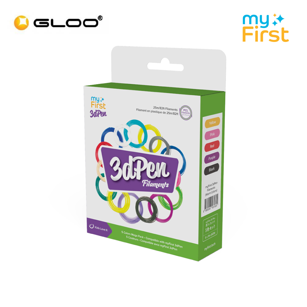 myFirst 3dPen Filaments Cold Color 5 pack 8885008561812