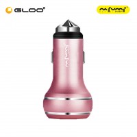 Nafumi C07 Duo USB Car Charger Rose Gold