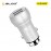 Nafumi C11 Duo USB Car Charger Silver