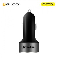 Nafumi C18 Duo USB Car Charger Grey