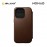 NOMAD Modern Leather Folio iPhone 14 Pro 6.1" - Brown 856500012346