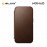NOMAD Modern Leather Folio iPhone 14 Pro 6.1" - Brown 856500012346