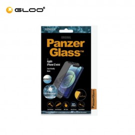 PanzerGlass iPhone 12 mini Case Friendly (2.5D), Black 5711724027109