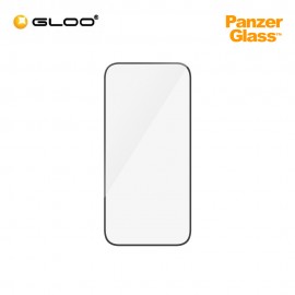 PanzerGlass iPhone 15 6.1" Ultra-Wide Fit Screen Protector, Clear 5711724028090