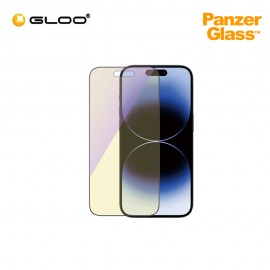 PanzerGlass iPhone 15 Pro 6.1" Ultra-Wide Fit Screen Protector, Anti-Reflective & Bluelight