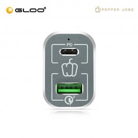 PEPPER JOBS 63W PD & QC3.0 Car Charger