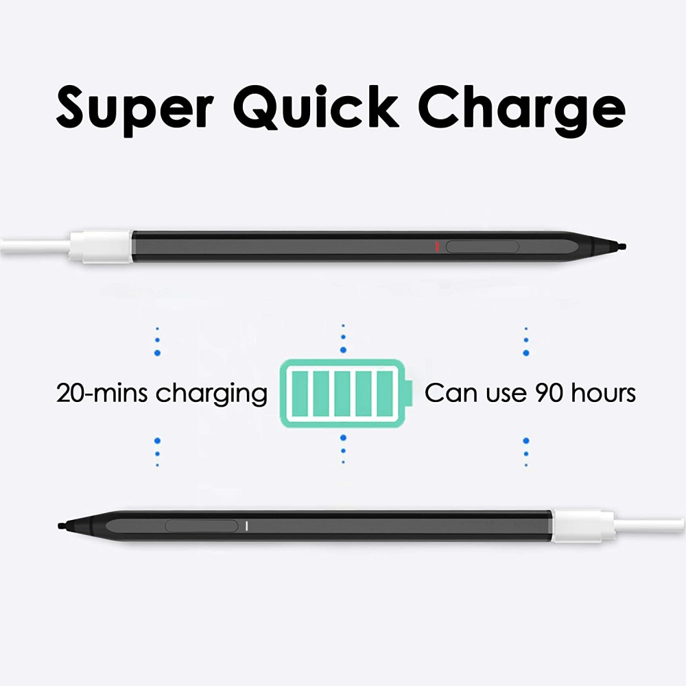 RENAISSER-Raphael-520-Stylus-Pen-for-Windows-Surface-Black