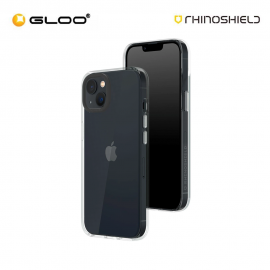 RhinoShield Clear Case for iPhone 13 (Black Camera ring & Clear Button) 4711203593775