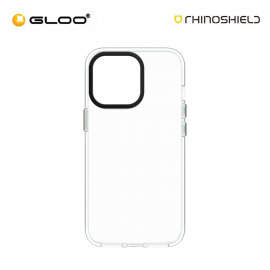 RhinoShield Clear Case for iPhone 13 (Black Camera ring & Clear Button) 4711203593775