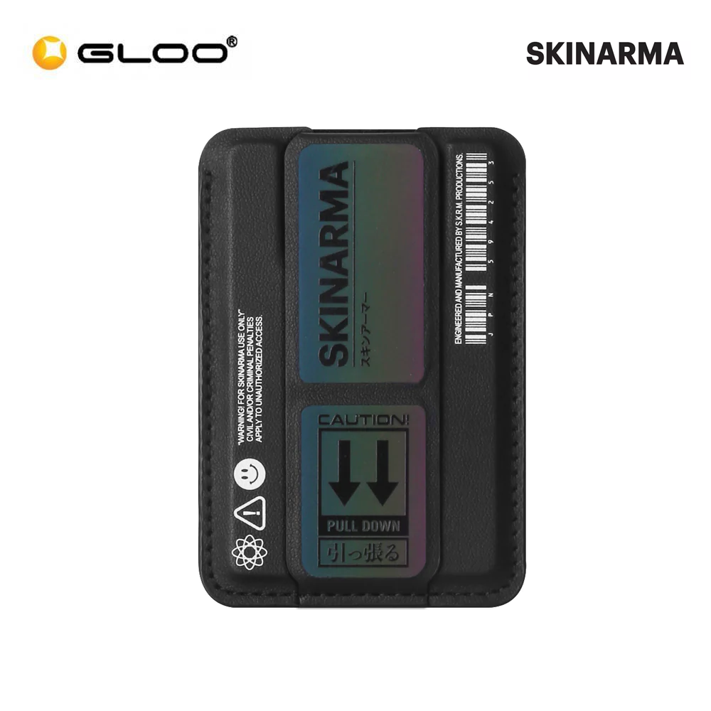 SKINARMA Kado Mag-Charge Card Holder with Grip Stand - Kira Kobai 8886461243079