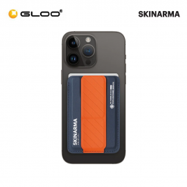 SKINARMA Kado Mag-Charge Card Holder with Grip Stand - Navy 8886461243109