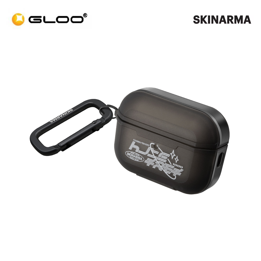 SKINARMA Kinzoku AirPods Pro 2 case - Smoke 8886461243345