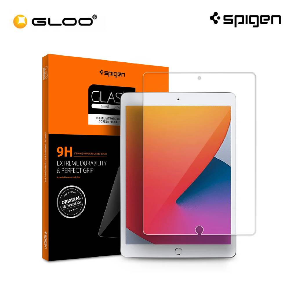 Spigen iPad 10.2" GLAStR Premium Tempered Glass Screen Protector