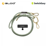 SwitchEasy STRAP + STRAP Card Lanyard 6mm - Sage Green 4895241114847