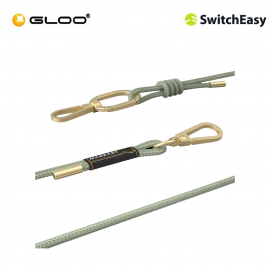 SwitchEasy STRAP + STRAP Card Lanyard 6mm - Sage Green 4895241114847