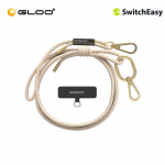 SwitchEasy STRAP + STRAP Card Lanyard 6mm - Beige 4895241114878