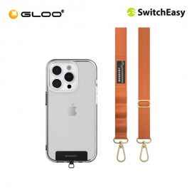 SwitchEasy STRAP + STRAP Card Lanyard 20mm - Orange 4895241114960