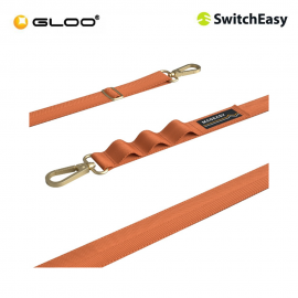 SwitchEasy STRAP + STRAP Card Lanyard 20mm - Orange 4895241114960