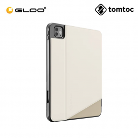 Tomtoc Protective Smart-Tri Case for iPad Pro 11" 2021 - White  6971937063694