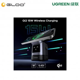 UGREEN UNO 2-IN-1 MAGNETIC WIRELESS CHARGING STATION 15W QI2 UG-W709-45775