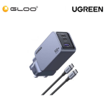 UGREEN NEXODE PRO 100W 2C1A GAN FAST CHARGER+USB-C TO USB-C CABLE 100W 1.5M UG-X757-25875