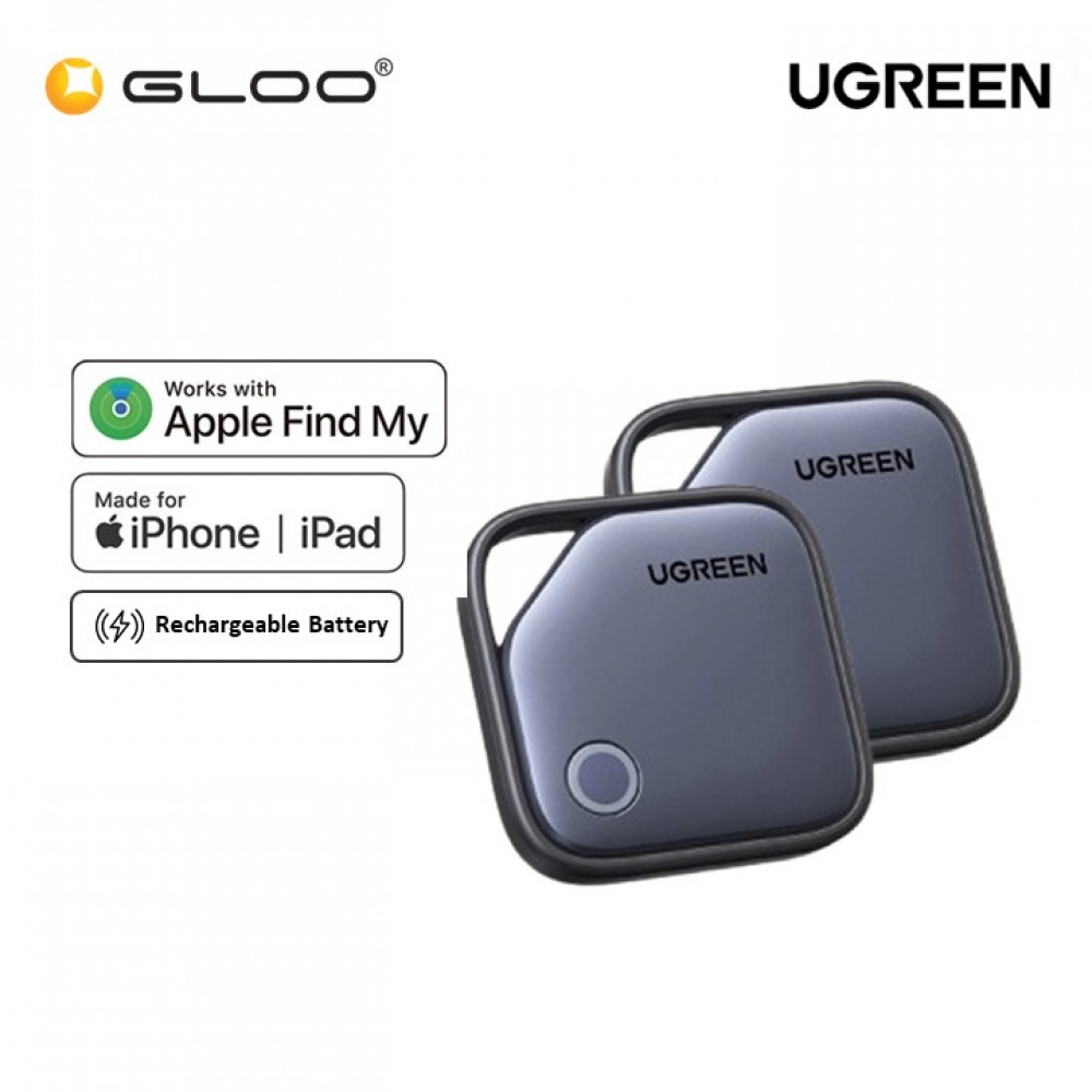 UGREEN Smart Bluetooth Finder for iOS Devices - 2 Pack (Version 2, Rechargeable) UG-CM919-75119A