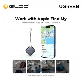 UGREEN Smart Bluetooth Finder for iOS Devices - 2 Pack (Version 2, Rechargeable) UG-CM919-75119A