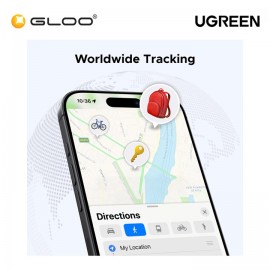 UGREEN Smart Bluetooth Finder for iOS Devices - 2 Pack (Version 2, Rechargeable) UG-CM919-75119A