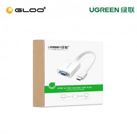 UGREEN HDMI to VGA+3.5MM Audio+Mirco USB converter Black 40248