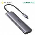 UGREEN Type C to HDMI +USB 3.0*3 +PD power converter-50209