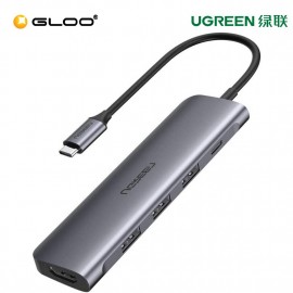 UGREEN Type C to HDMI +USB 3.0*3 +PD power converter-50209