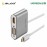 UGREEN USB-C to HDMI+VGA Converter Aluminum case Sliver-50317