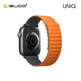 UNIQ Revix Apple Watch 45mm-42mm band - Charcoal (Grey/Orange) 8886463679128