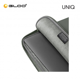 UNIQ Cyprus Water-resistant Neoprene Laptop Sleeve (Up to 14") - Abyss Blue 8886463680728