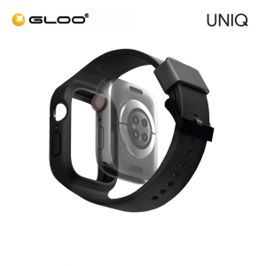 UNIQ MONOS 2-IN-1 Apple Watch Strap with Hybrid Case 45/44mm - Midnight Black 8886463680834