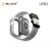 UNIQ MONOS 2-IN-1 Apple Watch Strap with Hybrid Case 45/44mm - Chalk Grey 8886463680841