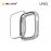 UNIQ MODUO Apple Watch Case with Interchangeable PC Bezel 45/44mm - Chalk (Chalk/Stone Grey)