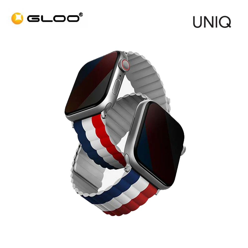 UNIQ Revix Apple Watch 49/45/44/42mm band WorldCup Edition - France (White) 8886463683330