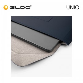 UNIQ Oslo Laptop Sleeve with Foldable Stand (Up to 14”) - Deep Mustard 8886463684597